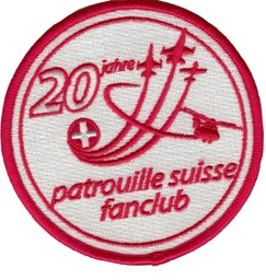 Image de Patrouille Suisse Fanclub Jubiläumsabzeichen 20 Jahre 