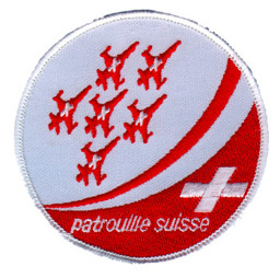 Immagine di Patrouille Suisse Abzeichen weiss