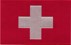 Immagine di Schweizer Flagge Large Aufnäher mit Leimschicht