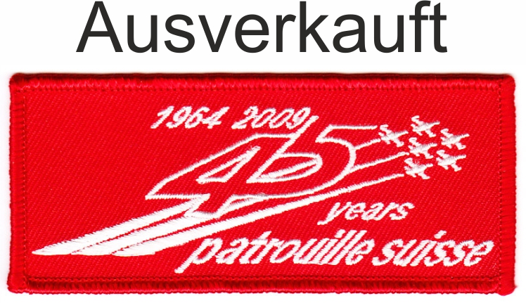 Bild von 45 Jahre Patrouille Suisse Jubiläumsabzeichen 
