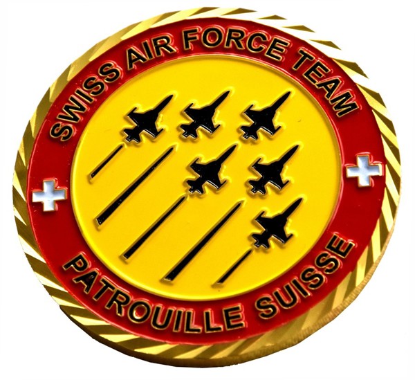 Picture of Patrouille Suisse Coins Swiss Air Force Display Team