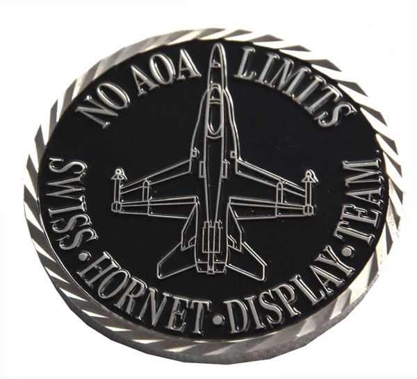 Image de F/A-18 Hornet solo Display Coins, 50mm, en metal