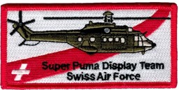 Picture of Super Puma Display Team Abzeichen rot