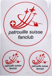 Picture of Abziehbilder, Patrouille Suisse Fanclub