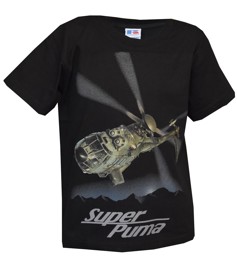 Picture of Super Puma Kinder T-Shirt schwarz