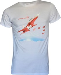 Immagine di 4XL Patrouille Suisse T-Shirt Erwachsene in Weiss