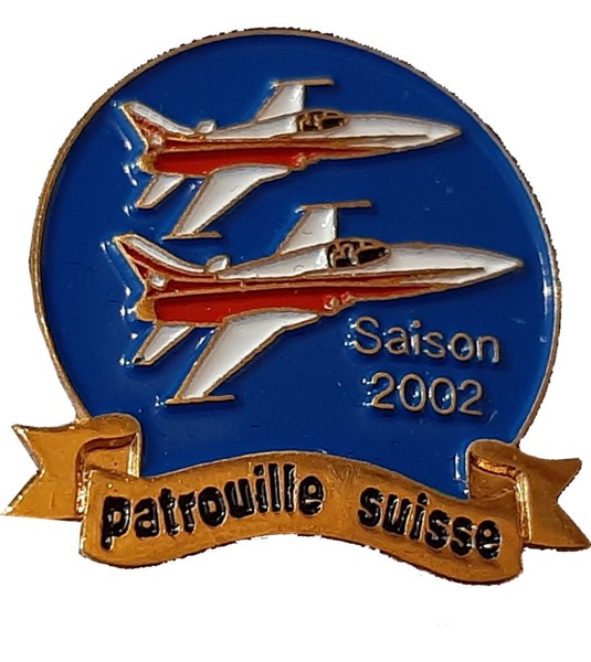 Image de Saison Pin Patrouille Suisse 2002