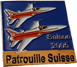 Image de Saison Pin Patrouille Suisse 2005