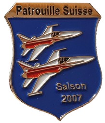 Image de Saison Pin Patrouille Suisse 2007