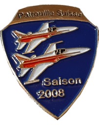 Image de Saison Pin Patrouille Suisse 2008