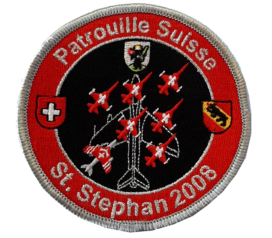 Immagine di Patrouille Suisse in St. Stephan 2008