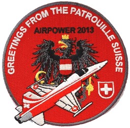 Immagine di Patrouille Suisse Airpower 2013