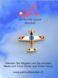 Picture of Swiss Air Force PC-7 Team Pin small  17mm