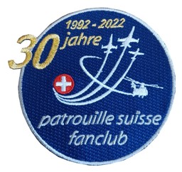 Image de Patrouille Suisse Fanclub Jubiläumsabzeichen, 30 Jahre