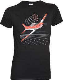 Image de Swiss Air Force PC-7 TEAM T-Shirt noir pour adultes
