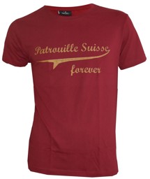 Image de Patrouille Suisse forever T-Shirt rouge