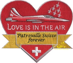 Image de Patrouille Suisse Forever Herz Emblem
