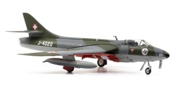 Immagine di Hawker Hunter MK58 J-4020 Patrouille Suisse Metallmodell 1:72 ACE 85.001213