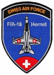 Picture of F/A-18 Hornet Pilot Patch Wappen 93mm  