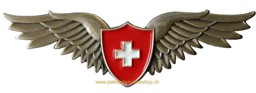 Picture of Swiss Pilot Wings Pin small