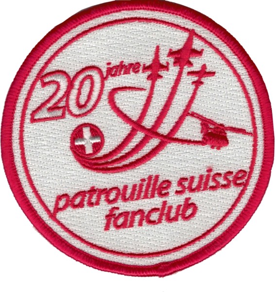 Bild von Patrouille Suisse Fanclub Jubiläumsabzeichen 20 Jahre 