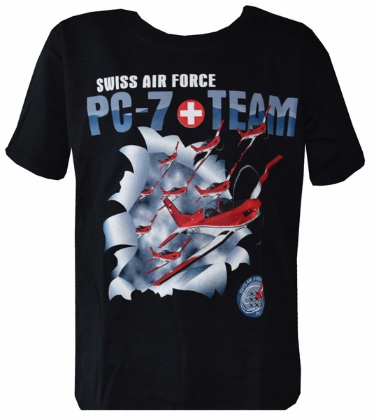 Bild von T-Shirt PC7-Team Swiss Air Force