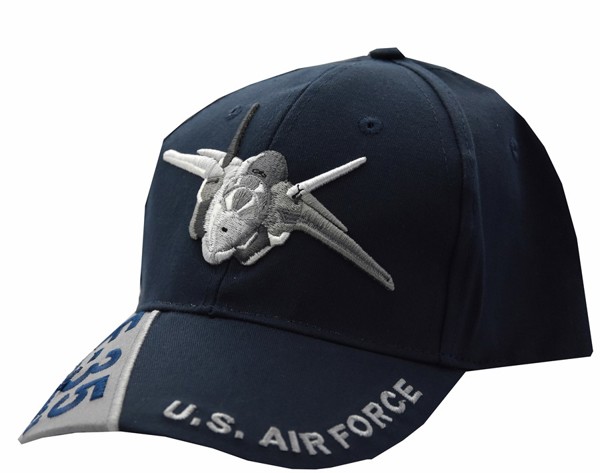 Bild von F-35 U.S.Air Force Mütze Cap Navy blau