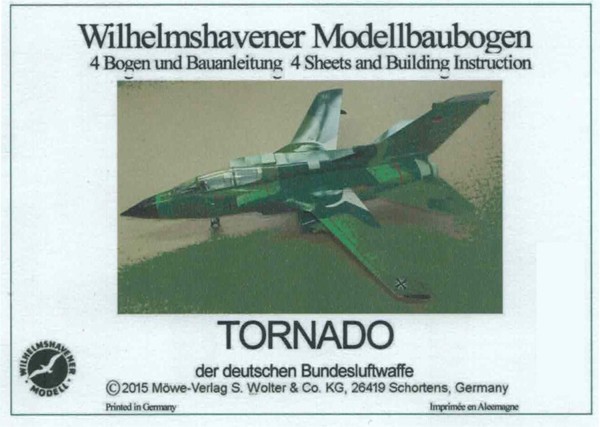 Bild von Tornado Modellbaubogen (Karton)