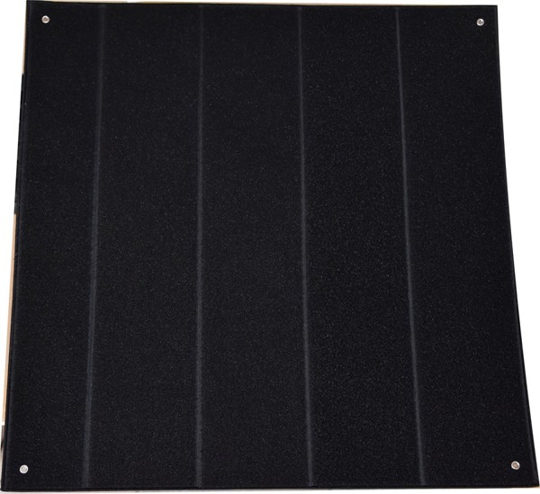 Bild von Klett Matte zum Aufhängen für Abzeichen mit Velcro