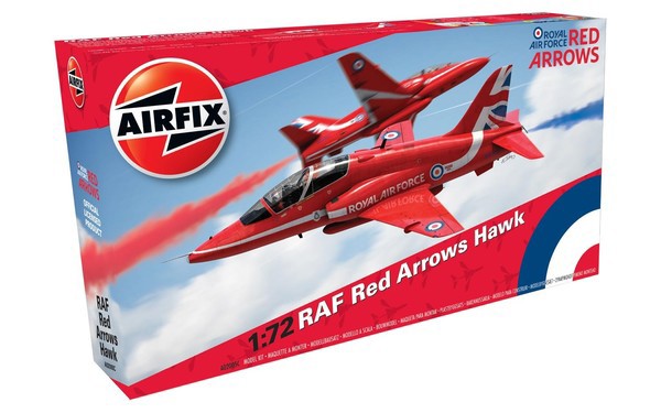 Bild von Hawk T.Mk.1 Red Arrows RAF Plastikbausatz Airfix