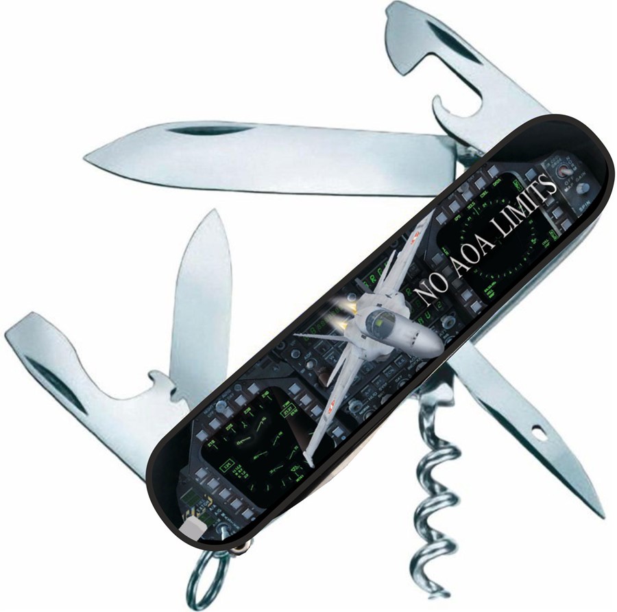 Picture of Victorinox Knife F-18 Hornet solo Display Team Swiss Air Force. Limited edition.