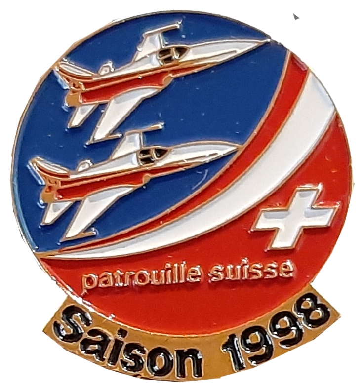 Image de Saison Pin Patrouille Suisse 1998