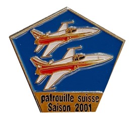 Bild von Saison Pin Patrouille Suisse 2001
