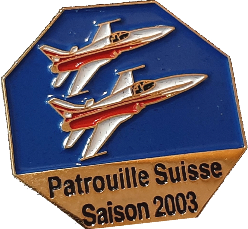 Immagine di Saison Pin Patrouille Suisse 2003