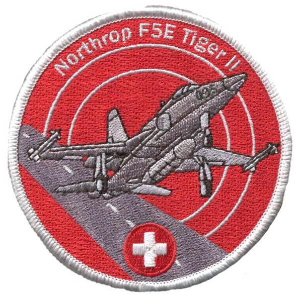 Bild von Tiger F5E Start Badge Schweizer Luftwaffe 