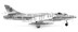 Bild von Hawker Hunter MK58 Papyrus Metallmodell 1:72 Fliegerstaffel 15 ACE Modell