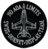 Bild von NO AOA Swiss Hornet Display Team Abzeichen schwarz
