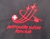 Bild von Patrouille Suisse Fanclub Hemd rot gestickt