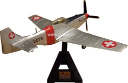 Bild von Mustang P-51D Schweizer Luftwaffe Kunststoff Fertigmodell 1:72